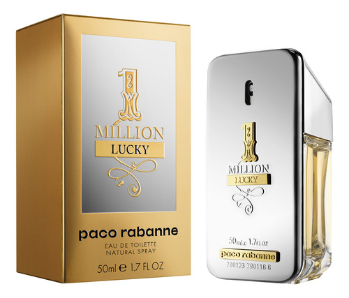 Perfume 1 Million Lucky Masculino 50ml - Paco Rabanne