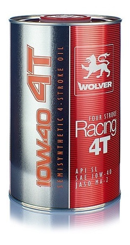 Aceite Wolver Four Stroke Racing 4t 10w40 X1lt (no Motul)