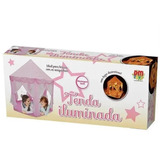 Barraca Infantil Tenda Iluminada Led Dmt 5875 - Dm Toys