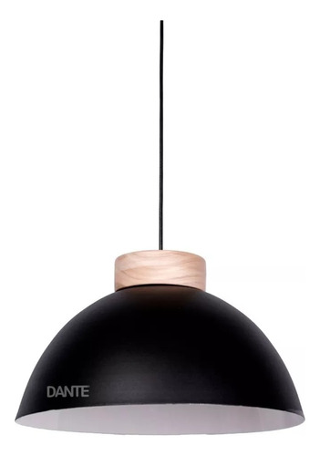 Lampara Iluminacion Colgante Led Minimal Nordica Madera