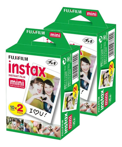 Fujifilm Cartucho Pelicula Para Instax Mini (40 Hojas)