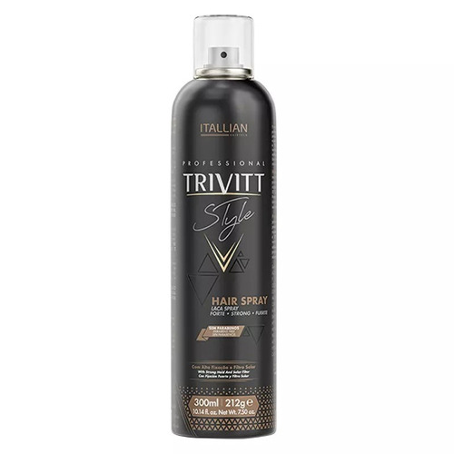 Itallian Trivitt Hair Spray Styling Lacca Forte Fixador