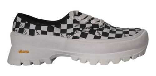 Calzado Vans De Mujer Vans Vault Checkerboard Blkwt