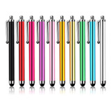 Lapiz Capacitivo Stylus Punta Fina Sensible 10 Piezas