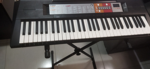 Teclado Yamaha Psr-f50 Com Capa, Suporte E Caixa. 1 Mês Uso