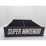 Caixa Porta Cartuchos Super Nintendo Com Pintura