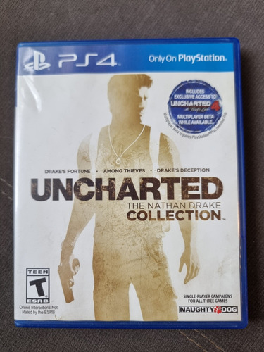 Uncharted Collection Ps4 Fisico Perfecto Estado