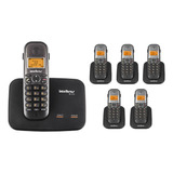 Kit Telefone 2 Linhas Ts 5150 + 5 Ramais Ts 5121 Intelbras