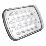 2 Faro Led Rectangular 7x5 Pulgada 15 Led Blanco Unidad 6054