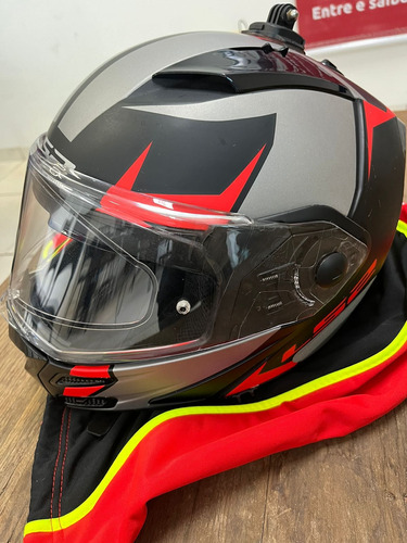 Capacete Escamoteável Ls2 Metro Evo Ff324 Tamanho 60