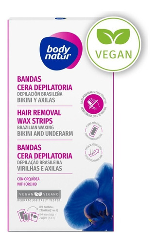 Body Natur Bandas Depiladoras - Un - Unidad a $1408