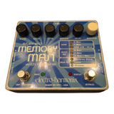 Pedal Efecto Electro Harmonix Stereo Memory Man + 2 Cables