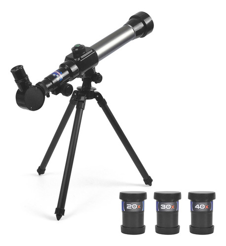 Telescopio Scopes 20x-30x-40x Para Principiantes Y Niños Con