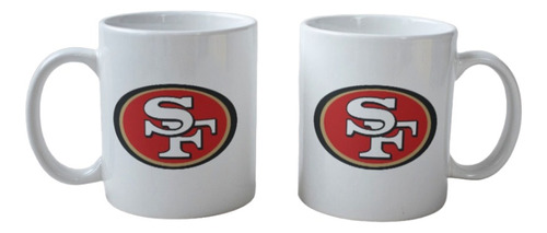 Taza Cerámica San Francisco 49ers Superbowl Nfl Regalo