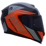 Casco Moto Spartan Eagle Certificado Ece2205 Doble Visor