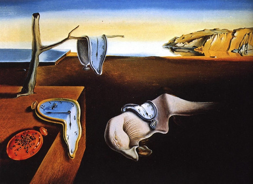 Lienzo Canvas Salvador Dalí Persistencia De Memoria 90x142cm