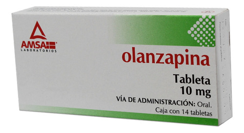 Olanzapina 14 Tabletas 10mg