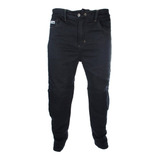 Jeans Moteo Con Material Antifricción Y Protecciones Moteo