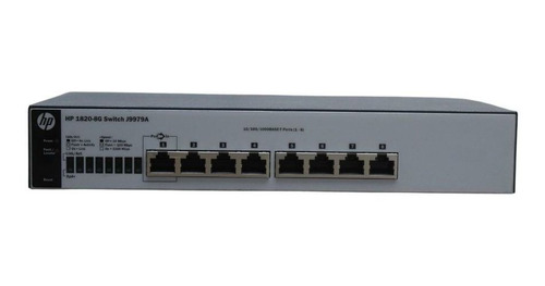 Switch Gigabit Hp 1820 8g Jg997a 8 Portas 1000 