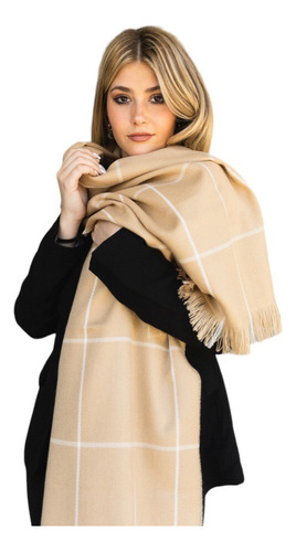 Ruana Pashmina Mujer Invierno