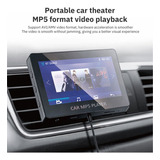 M6 Bluetooth 5.0 Coche Mp5 Reproductor Fm Transmisor Con Car