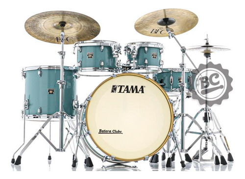 Bateria Tama Superstar Classic Lacquer Maple Light Emerald 