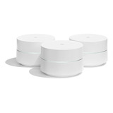 Google Wifi Mesh Router Pack 3 Unidades Mejora Señal Wifi 