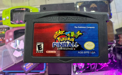 Pokémon Pinball Para Nintendo Game Boy Advance (original) 