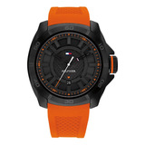 Reloj Para Hombre Tommy Hilfiger Windsurf 1792136 Naranja