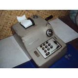 Maquina Somar Calculadora Olivetti Manual Antiga,funcionando