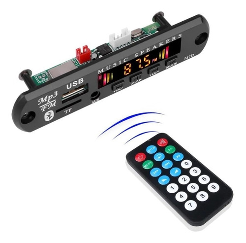 Modulo Reproductor De Bluetooth/usb-mp3/radio Fm