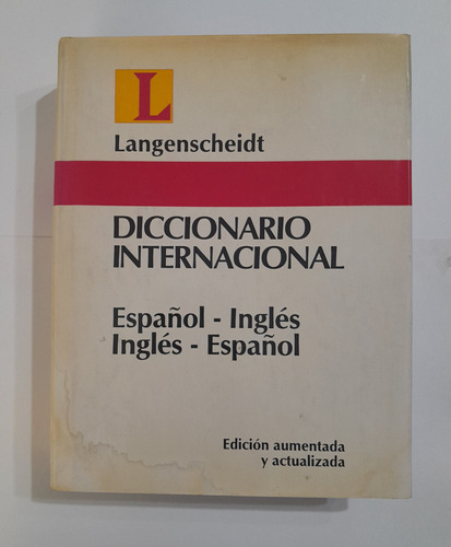 Diccionario Internacional Español-inglés / Inglés -español