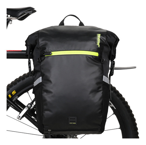 Alforja Bolso Bicicleta 20 Litros 100% Impermeable Rhinowalk