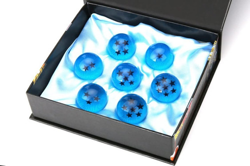 Esferas Del Dragón Azules Caja X7