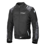 Chaqueta Moto Sd-jr52 Verano Racing Hombre Negra/camuflaje