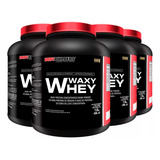 Combo 4x Whey Protein Waxy Whey 2kg - Bodybuilders Sabor Chocolate