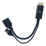 . Cable Convertidor Adaptador A 3840x2160 Uhd 4k Con