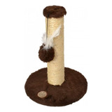 Arranhador Gato 1 Plataforma Torre 33 Cm São Pet Pelucia 