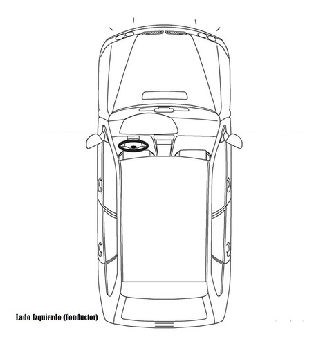 Stop [ Guardafango ] Honda Civic (1996-1998) Foto 3