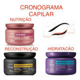 Kit Cronograma Siage Eudora Rose, Química E Micelar