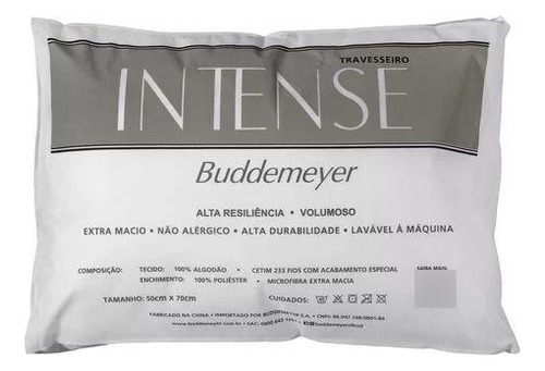 Kit 4 Travesseiros Intense Buddemeyer - 50x70