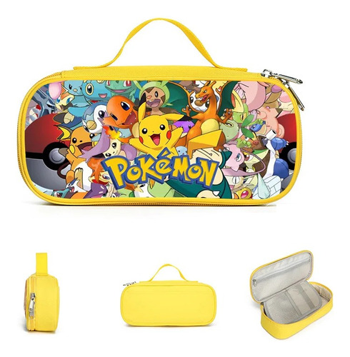 Estuche Escolar Pokemon Pikachu 