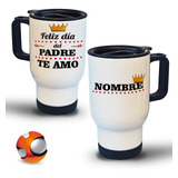 Termo Taza Para Auto Personalizado Para Papá Con Su Nombre