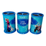 20 Lembrancinhas Porta Lápis Personalizados Frozen