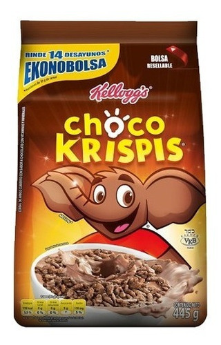 Cereales Choco Krispis Kelloggs X445g