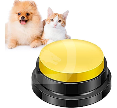 Botón Grabable Comunicación Mascotas Graba Sonido Perro Gato