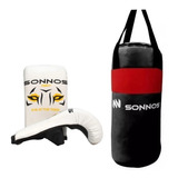 Kit Boxeo Niños Bolsa Con Relleno + Guantines Lion Sonnos 