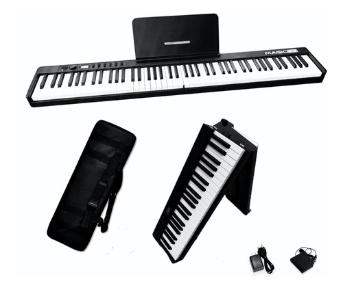 Magicon Bx20s - Piano Electronico Plegable De 88 Teclas, Tam