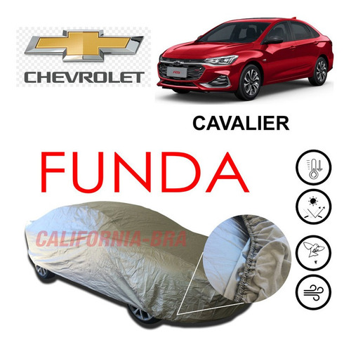 Funda Cubierta Lona Cubre Chevrolet Cavalier 2024 
