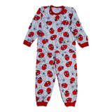 Pijama Infantil Conjunto Manga Longa 100% Algodão Menino 